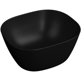 7811B483-0016 Plural Раковина-чаша 45 см высокая черная матовая VITRA