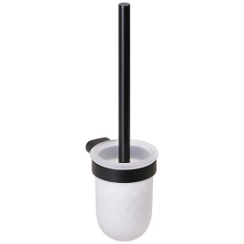 167113140 ORGANIC BLACK Ершик  подвесной (стекло) черный матовый BEMETA