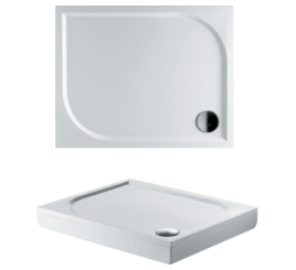 D004006005 Душевой поддон KOLPING DB31 100x80 белый с сифоном RIHO