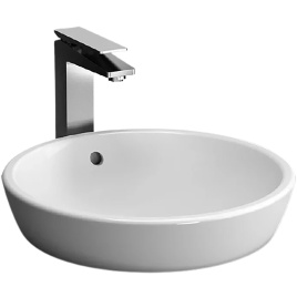 5940B003-0012 Metropole Раковина накладная 45 см белая VITRA