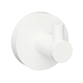 104106024 WHITE Крючок  белый BEMETA