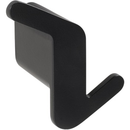 167106200L ORGANIC BLACK Асимметричный крючок, левый черный матовый BEMETA