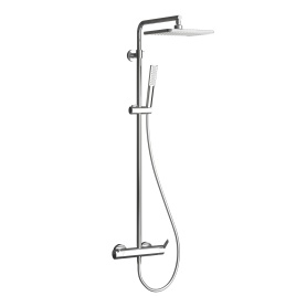 DK2301C Душевая стойка Devon со смесителем, хром TESKA