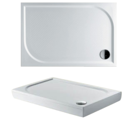 D004008005 Душевой поддон KOLPING DB33 120x80 белый с сифоном RIHO