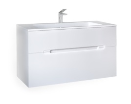 Mоl.01.97/P/W Тумба Modul 100 подвесная белый JORNO