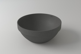 2.02.021.44.4 CAPELLA Раковина полувстроенная 41x41 Nano Concrete бетон HOLBI