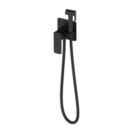 OL-829003-MB D-LINE Гигиенический душ со смесителем черный матовый OLIVEEKA