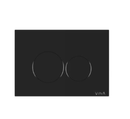 740-2450 Origin Панель смыва черный глянец VITRA