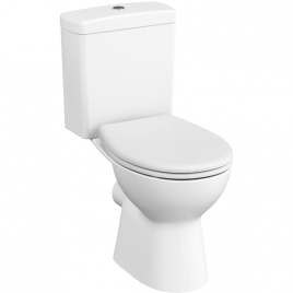 9822B003-7204 S10 Напольный безободковый унитаз Open-Back с бачком и сиденьем микролифт