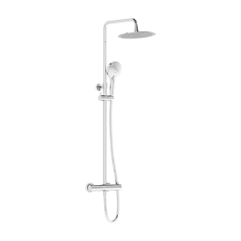 A47201EXP Aquaheat Bliss 250 Душевая колонна с термостатом хром VITRA