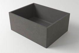 2.02.012.44.4 HALLEY Мойка кухонная 53x39 Nano Concrete бетон HOLBI