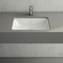 5474B003-0618 S20 Раковина встраиваемая снизу 43 см белая VITRA