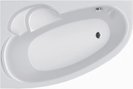 ВАС029030Л100 KATRINA Ванна асимметричная левая 170х110 белая ALBA SPA