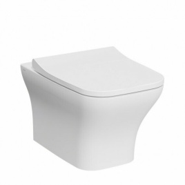 7484B003-0075 Zentrum Square Подвесной безободковый SmoothFlush унитаз без сиденья