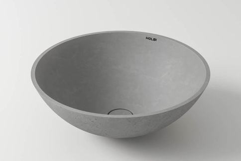 2.02.016.44.4 DEMETER Раковина 40x40 Nano Concrete бетон HOLBI фото 1