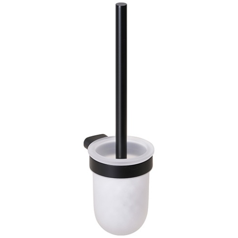 167113140 ORGANIC BLACK Ершик  подвесной (стекло) черный матовый BEMETA фото 1