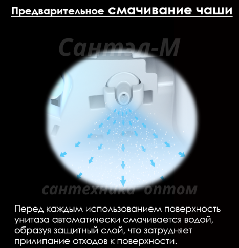 P30 Интеллектуальный унитаз с функцией биде, феном, подогревом, импульсный смыв JOMOO (RUD5450-S0-IDO) фото 4