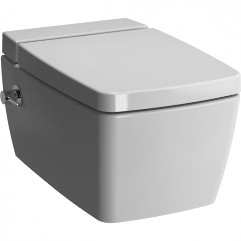 7672B003-1687 Metropole Rim-Ex Подвесной безободковый унитаз с функциями VitrAflush и VitrAfresh с функцией биде без сиденья фото 1