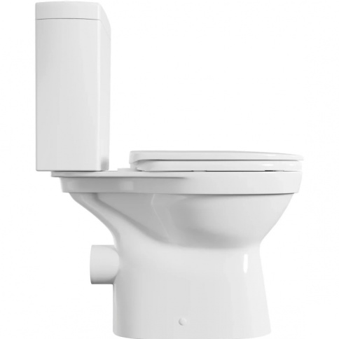 9844B099-7201 EISBERG Унитаз с бачком и сиденьем микролифт из термопласта NORM (VITRA) фото 2