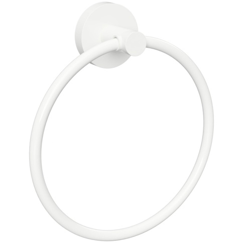 104104064 WHITE Кольцо для полотенец белый BEMETA фото 1