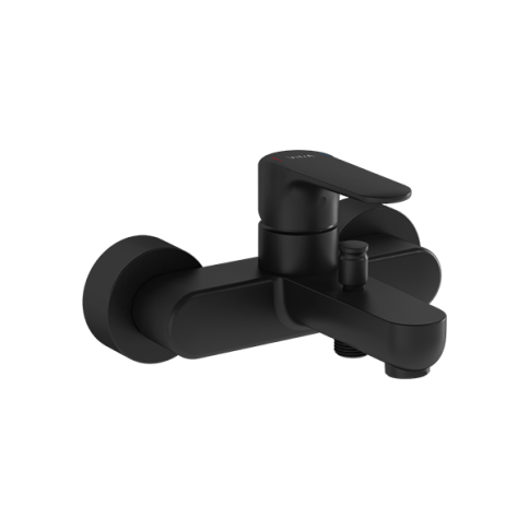 A4272536EXP Root Round Смеситель для ванны черный матовый VITRA фото 1