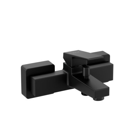 A4352036EXP Minimax Square Смеситель для ванны (без душевого гарнитура) черный матовый VITRA фото 1